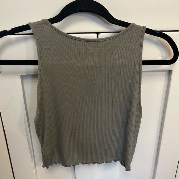 ⚡️2 for 10$!⚡️American Eagle Soft and Sexy Ribbed Cropped Tank - Picture 2 of 3